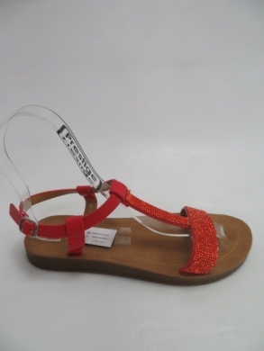 Sandały Damskie na płaskim (36-41) 3619 RED