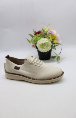 Półbuty damskie na płaskim (36-42) 25109-4 BEIGE