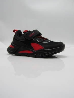 Buty sportowe chłopięce (31-36) F807 BLACK/RED