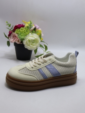 Buty sportowe damskie na płaskim (36-41) PC320 YELLOW