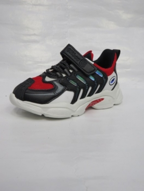 Buty sportowe chłopięce (27-31) F-317 BLACK/RED