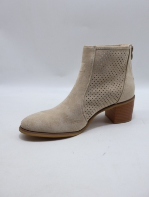 Botki damskie na obcasie (36-41) Y84 BEIGE
