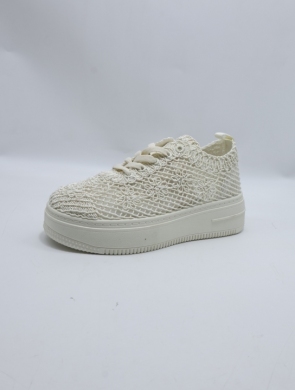 Buty sportowe damskie na płaskim (36-41) 8832 BEIGE