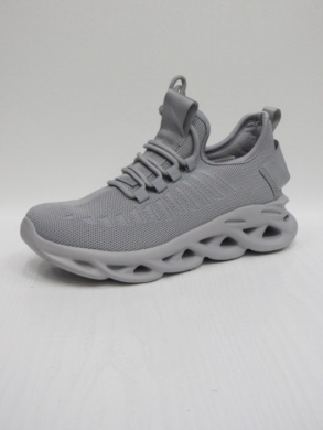Buty sportowe damskie na płaskim (36-41) B-L6 LGREY