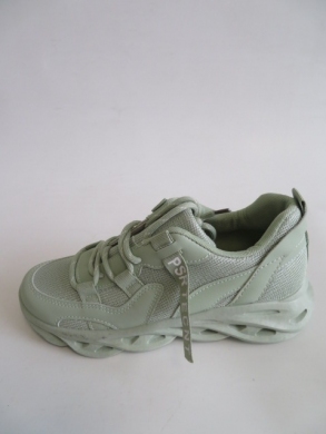 Sneakersy damskie niskie (36-41) F05 GREEN