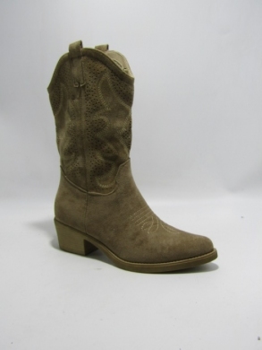 Kozaki damskie na obcasie (36-41) HQ358 KHAKI