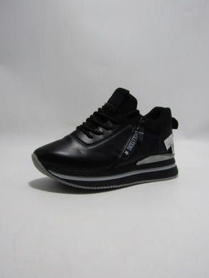 Buty sportowe damskie na płaskim (36-41) ROC-32 BLACK