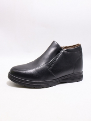 Botki męskie ocieplane (41-46) HC294 BLACK