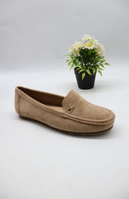 Mokasyny damskie na płaskim (36-41) JS208 KHAKI