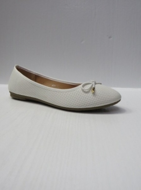 Baleriny damskie (36-42) 6205 WHITE