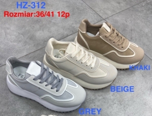 Buty sportowe damskie na płaskim (36-41) HZ-312