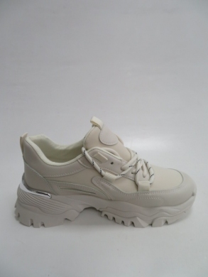 Sneakersy damskie niskie (36-41) BL211 BEIGE