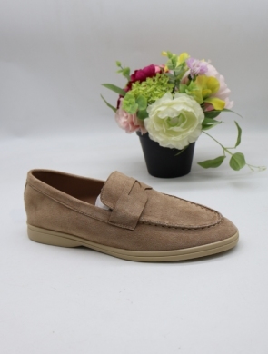 Mokasyny damskie na płaskim (36-41) TC-30 KHAKI
