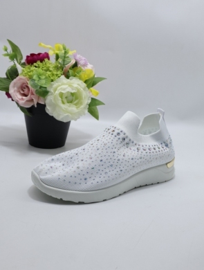 Buty sportowe damskie na płaskim (36-41) TA-218 WHITE