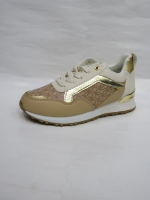 Buty sportowe damskie na płaskim (36-41) 8765 KHAKI