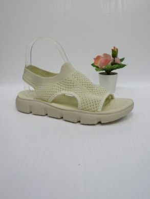 Sandały damskie na płaskim (36-41) J-6 L.BEIGE