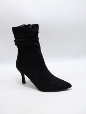 Botki damskie na szpilce (36-41) 8746 BLACK