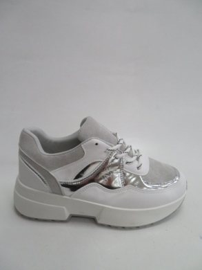 Sneakersy damskie niskie (36-41) BL225 SILVER