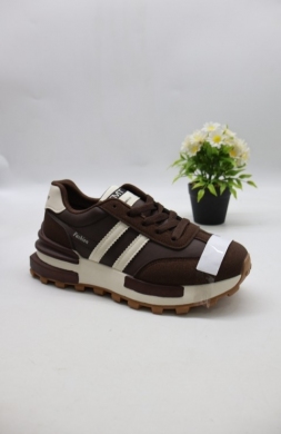 Buty sportowe damskie na płaskim (36-41) HZ505 BROWN