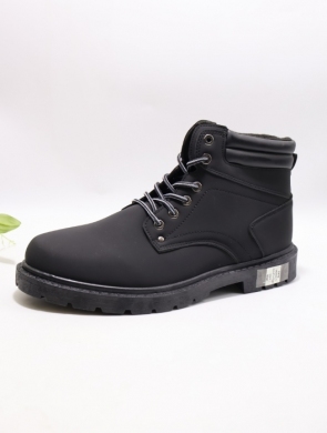 Trapery męskie ocieplane (41-46) H9902-1 BLACK