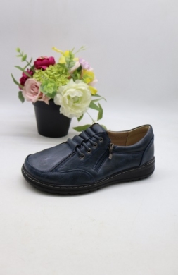 Półbuty damskie na płaskim (36-41) 22T108-7 NAVY