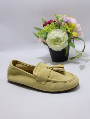 Mokasyny damskie na płaskim (36-41) G504 YELLOW