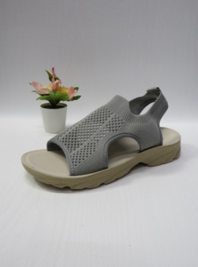 Sandały damskie na płaskim (36-41) X8127 GREY