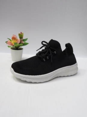 Buty sportowe damskie na płaskim (36-41) HMD68-1 BLACK