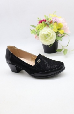 Półbuty damskie na obcasie (36-41) 2652-1 BLACK