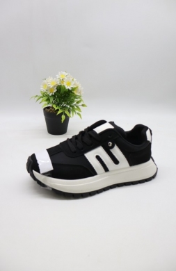 Buty sportowe damskie na płaskim (36-41) HZ503 BLACK