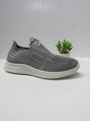Tenisówki damskie (36-42) 92059 LGREY/WHITE