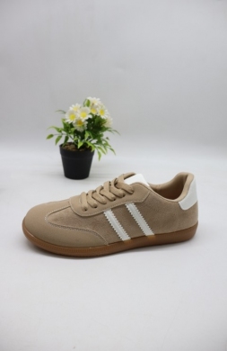 Buty sportowe damskie na płaskim (36-41) A-108 KHAKI