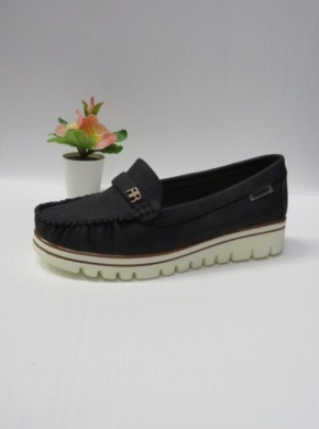 Mokasyny damskie na płaskim (36-41) GS55 BLACK