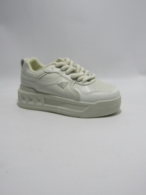 Buty sportowe damskie na płaskim (36-41) MB189-1 BEIGE