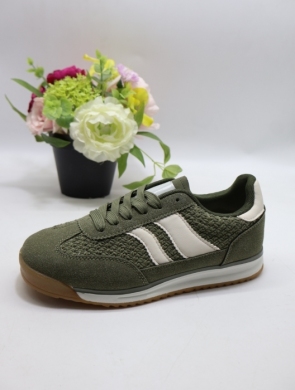Buty sportowe damskie na płaskim (36-41) EV-510 GREEN