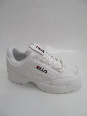 Sneakersy damskie niskie (36-41) 5608 WHITE