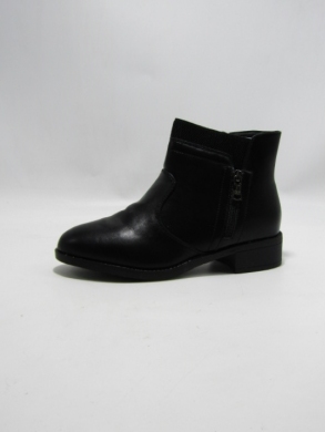 Botki damskie ocieplane na płaskim (36-41) Z622-1 BLACK