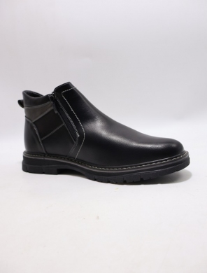 Botki męskie ocieplane (41-46) 0761 BLACK2