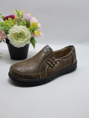 Półbuty damskie na płaskim (36-42) 22T44-13 KHAKI
