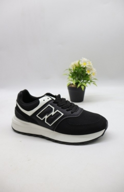 Buty sportowe damskie na płaskim (36-41) D251-13 BL/WH