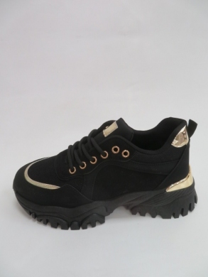 Sneakersy damskie niskie (36-41) 205206 BLACK