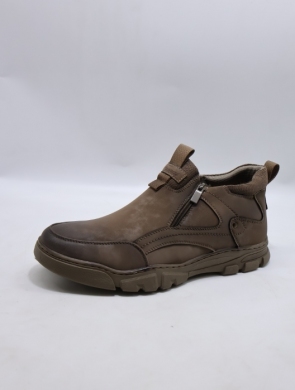 Botki męskie ocieplane (40-45) 36509-11 KHAKI