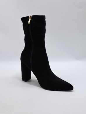 Botki damskie na obcasie (36-41) MVP314 BLACK