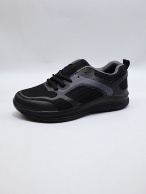Buty sportowe damskie na płaskim (37-42) S2532 BLACK