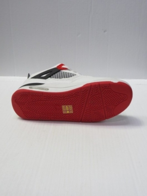 Buty sportowe młodzieżowe (36-41) D660-C WHITE/RED