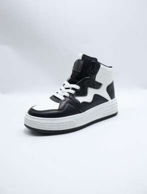 Buty sportowe damskie na płaskim (36-41) 9069 BLACK