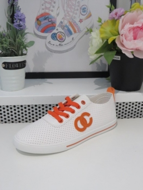 Tenisówki damskie (36-41) DF706 ORANGE