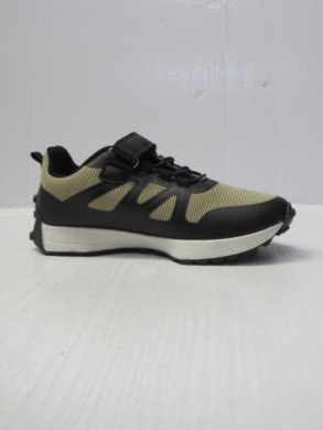 Buty sportowe chłopięce (32-37) EC267 KHAKI/BLACK
