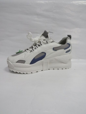 Sneakersy damskie niskie (36-41) A34 WHITE/BLUE