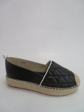 Mokasyny damskie na koturnie (36-41) BL207 BLACK